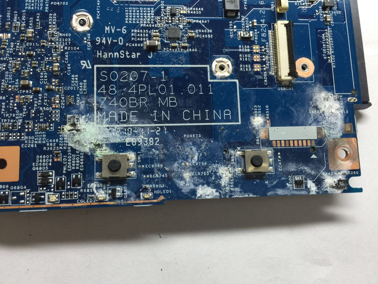 SONY VPCEK33FJ PCG-61B11N 液体浸透により、通電NG、起動しない -Before 2014.12.25